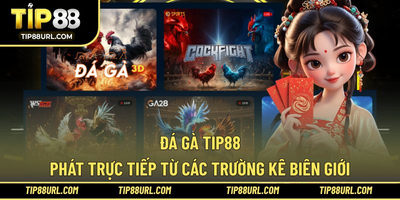 Đá Gà TIP88 phát trực tiếp từ các trường kê phía bên kia biên giới